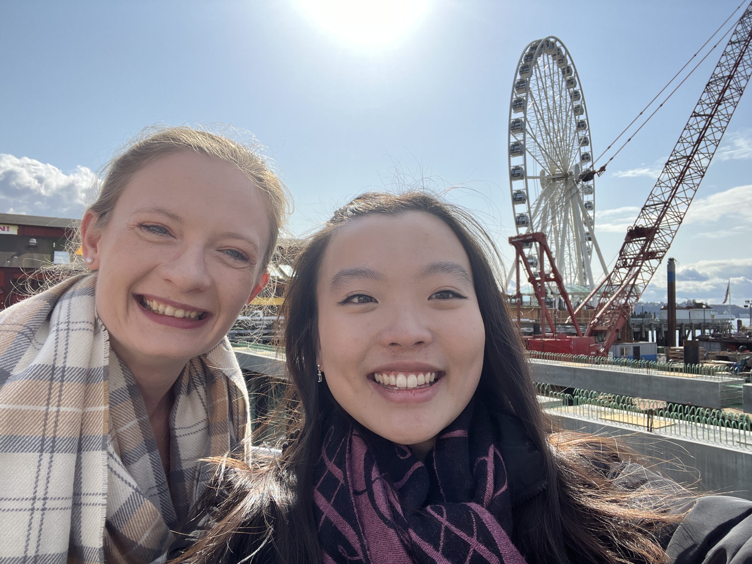 Larisa with Mannkal Alumnus and AIER Research Associate Micha Sparks